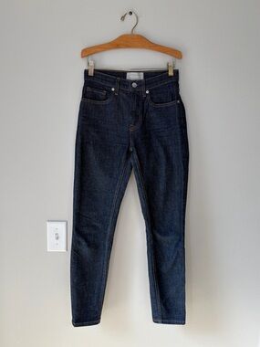 Everlane Dark Wash Skinny Ankle Jeans